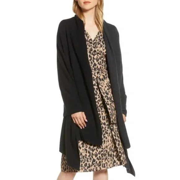 Halogen Colorblock Cashmere Wrap - Picture 3 of 6